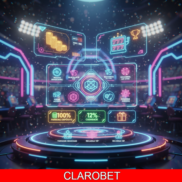 CLAROBET — Cassino online com bônus e prêmios incríveis!