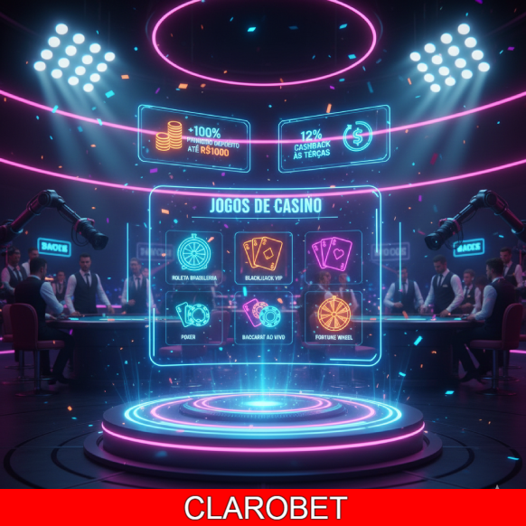CLAROBET — Bônus altos, diversão sem limites!