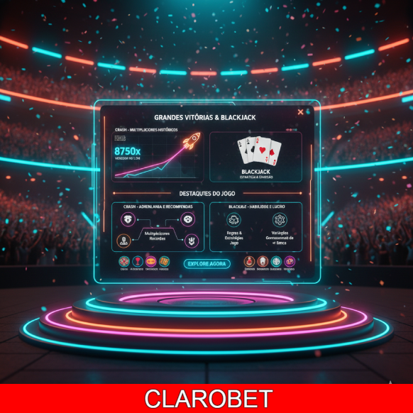 Viva o Crash da CLAROBET e ganhe com emoção!
