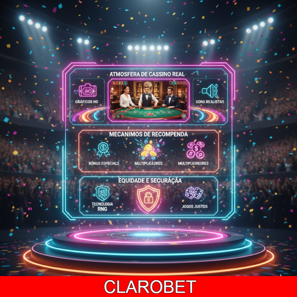 Ganhe jogando na CLAROBET — diversão e prêmios reais!