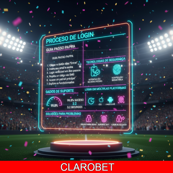 Figura 1 do login da CLAROBET