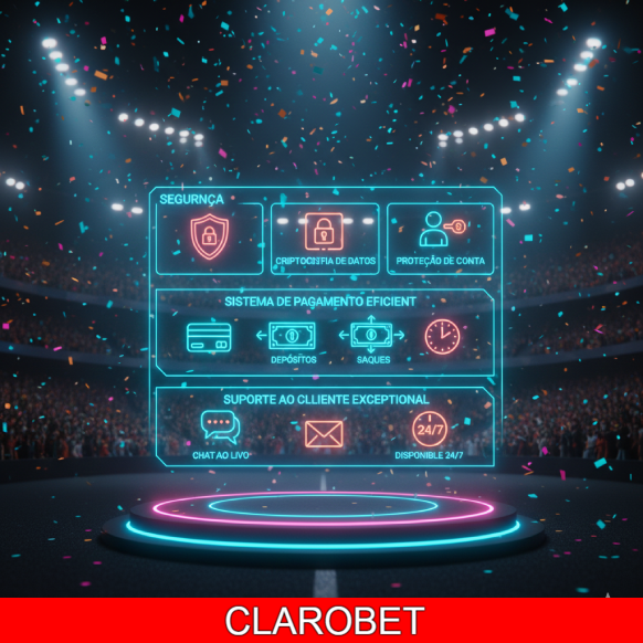 CLAROBET — Plataforma segura e cheia de emoção!