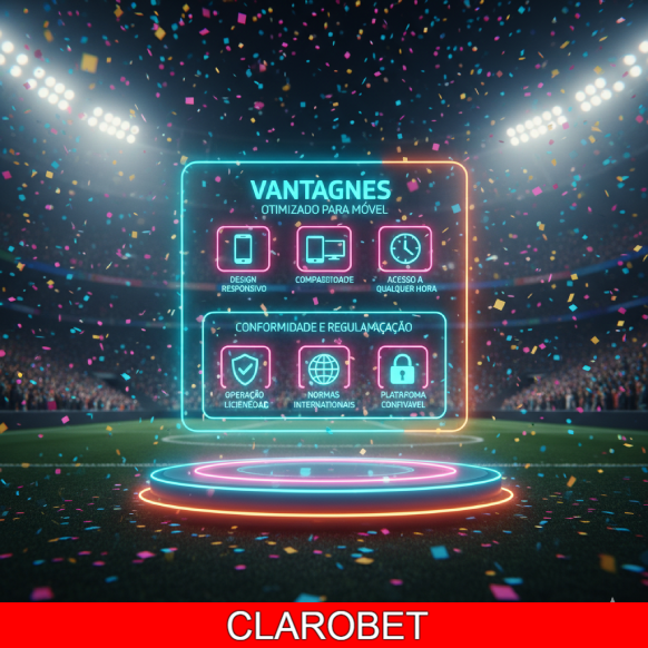 Aposte com segurança e ganhe mais na CLAROBET!