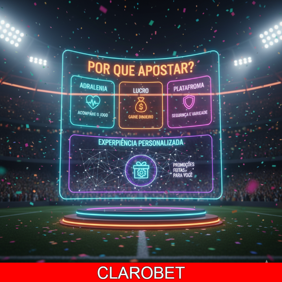 CLAROBET — Prêmios reais e bônus imperdíveis!